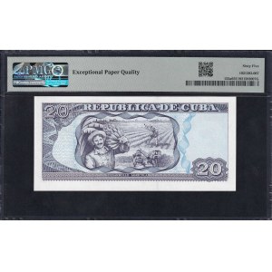 Cuba, 20 Pesos, 2004, Gem UNC 65 EPQ