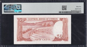 Cyprus, 50 Cents, 1983-84, About UNC 55