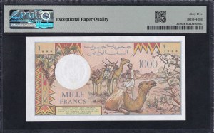 Djibouti, 1000 Francs, 1991, Gem UNC 65 EPQ