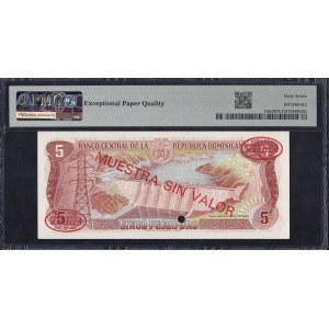 Dominican Republic, 5 Pesos Oro, 1985-87, Superb Gem UNC 67 EPQ, ''SPECIMEN'', ''TOP POP''