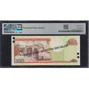 Dominican Republic, 100 Pesos Oro, 2003, Superb Gem UNC 67 EPQ, ''SPECIMEN'', ''TOP POP''