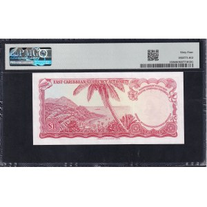 East Caribbean States, 1 Dollar, 1965, Choice UNC 64