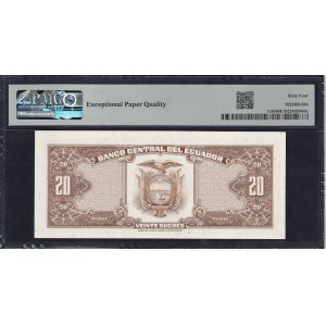 Ecuador, 20 Sucres, 1978-83, Choice UNC 64 EPQ