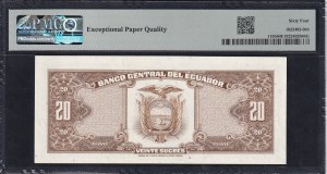 Ecuador, 20 Sucres, 1978-83, Choice UNC 64 EPQ