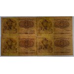 Estonia, Set of 6 banknotes, 5 Krooni, 1929, F-VF