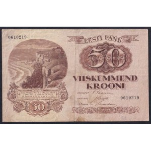 Estonia, 50 Krooni, 1929, VF