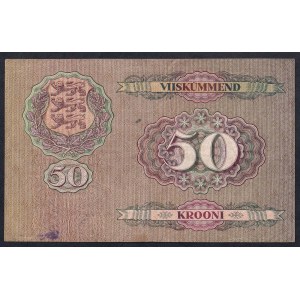Estonia, 50 Krooni, 1929, VF