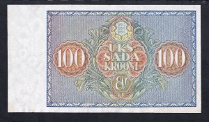 Estonia, 100 Krooni, 1935, VF