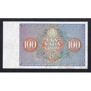 Estonia, 100 Krooni, 1935, VF