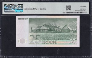 Estonia, 25 Krooni, 1992 (1994), Superb Gem UNC 67 EPQ