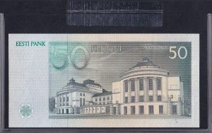 Estonia, 50 Krooni, 1994, UNC, ''Bank Folder''