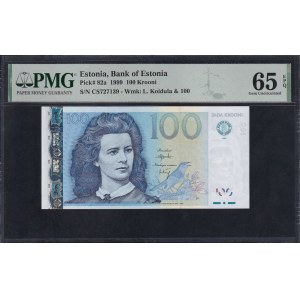 Estonia, 100 Krooni, 1999, Gem UNC 65 EPQ