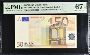European Union, 50 Euro, 2002, Superb Gem UNC 67 EPQ
