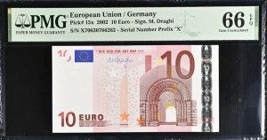 European Union, 10 Euro, 2002, Gem UNC 66 EPQ