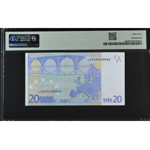 European Union, 20 Euro, 2002, Choice UNC 64