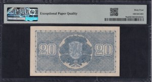 Finland, 20 Markkaa, 1945, Choice UNC 64 EPQ