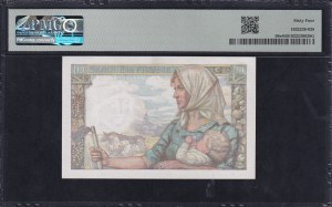 France, 10 Francs, 1942-47, Choice UNC 64