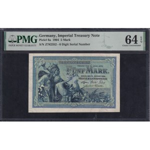 Germany, 5 Mark, 1904, Choice UNC 64 EPQ