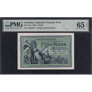Germany, 5 Mark, 1904, Gem UNC 65 EPQ