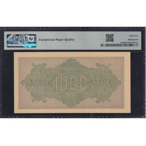 Germany, 1000 Mark, 1922, Gem UNC 65 EPQ