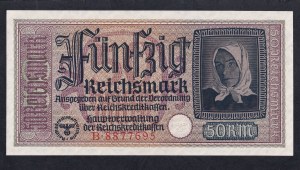Germany, 50 Reichsmark, 1940-45, UNC