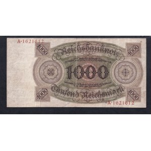 Germany, 1000 Reichsmark, 1924, VF