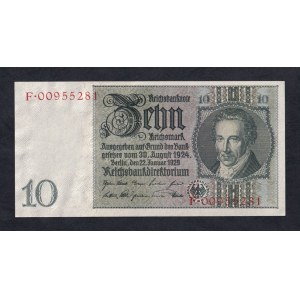Germany, 10 Reichsmark, 1929, UNC