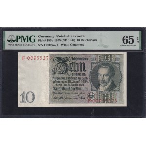Germany, 10 Reichsmark, 1929 (1945), Gem UNC 65 EPQ