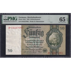 Germany, 50 Reichsmark, 1933, Gem UNC 65 EPQ