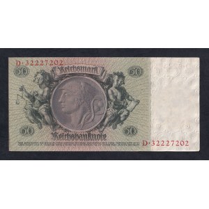 Germany, 50 Reichsmark, 1933, aUNC