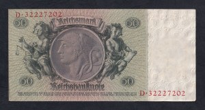 Germany, 50 Reichsmark, 1933, aUNC