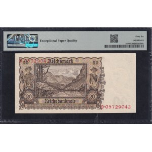Germany, 20 Reichsmark, 1939, Gem UNC 66 EPQ