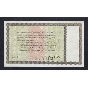 Germany, 5 Reichsmark, 1933, UNC, ENTWERTET