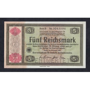 Germany, 5 Reichsmark, 1934, UNC