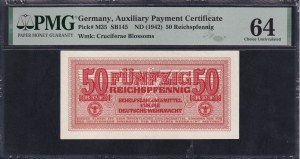 Germany, 50 Reichspfennig, 1942, Choice UNC 64