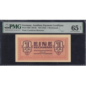 Germany, 1 Reichsmark, 1942, Gem UNC 65 EPQ