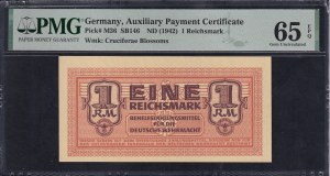 Germany, 1 Reichsmark, 1942, Gem UNC 65 EPQ