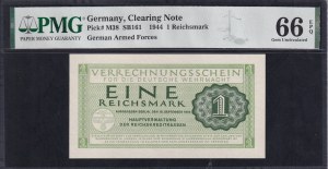 Germany, 1 Reichsmark, 1944, Gem UNC 66 EPQ