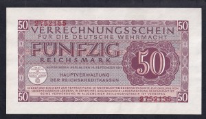 Germany, 50 Reichsmark, 1944, UNC