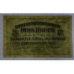 Germany, 3 Ruble, 1916, VF