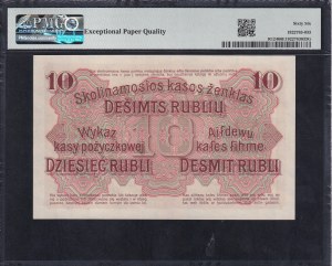Germany, 10 Rubel, 1916, POSEN, Gem UNC 66 EPQ