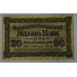 Germany, 50 Mark, 1918, VF