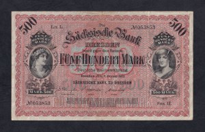 Germany, 500 Mark, 1911, VF