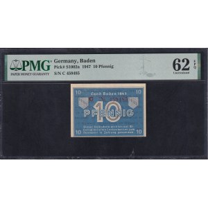 Germany, 10 Pfennig, 1947, UNC 62 EPQ