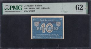 Germany, 10 Pfennig, 1947, UNC 62 EPQ