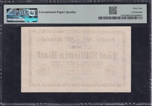 Germany, 5 Millionen Mark, 1923, Choice UNC 64 EPQ