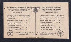Germany, 1 Punkt, 1945, UNC