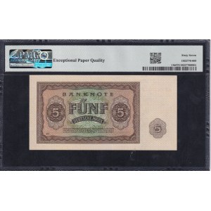 Germany (GDR), 5 Deutsche Mark, 1948, Superb Gem UNC 67 EPQ