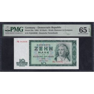Germany (GDR), 10 Mark, 1964, Gem UNC 65 EPQ,