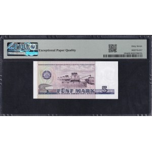 Germany (GDR), 5 Mark, 1975 (1987), Superb Gem UNC 67 EPQ
